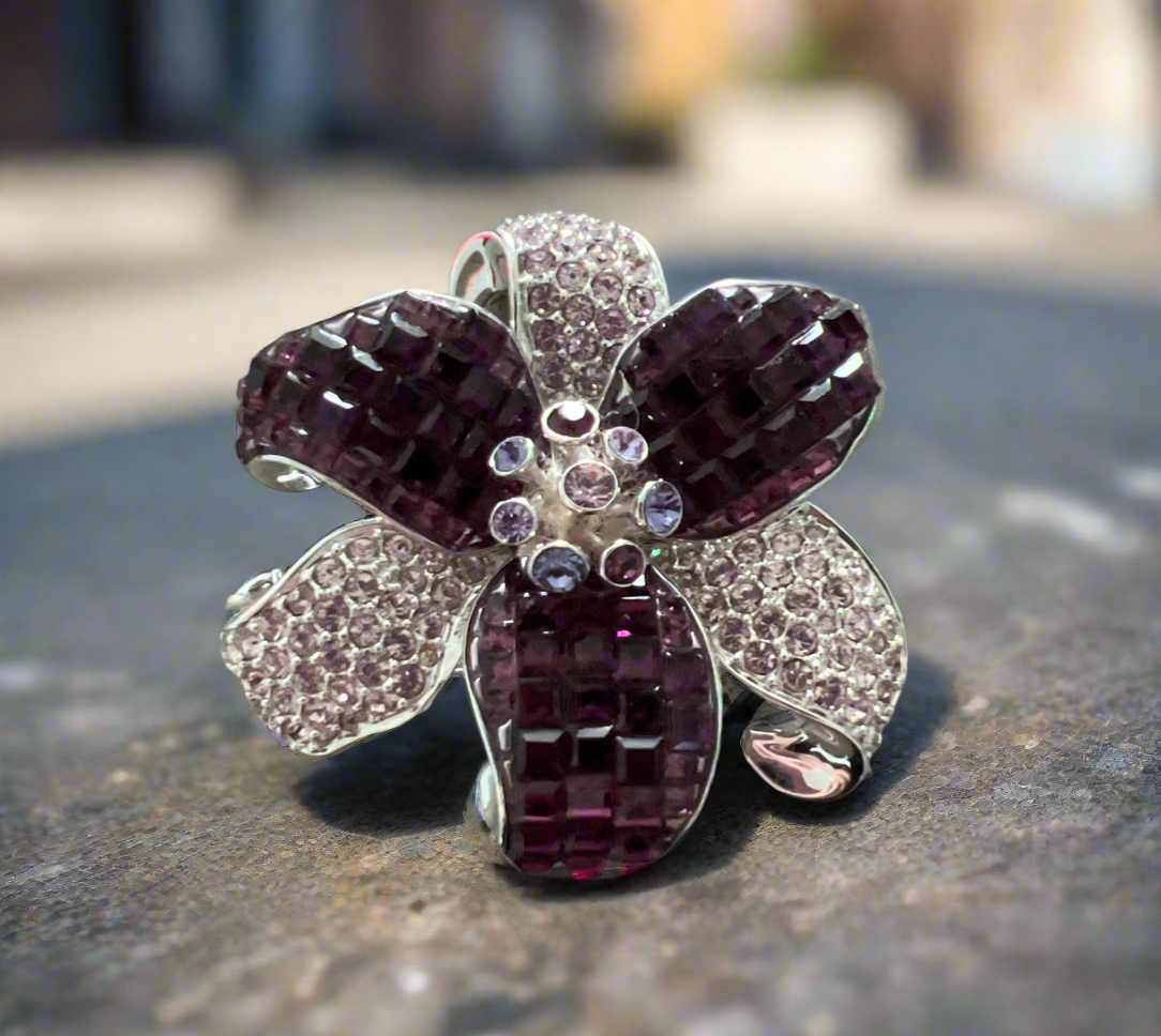Authentic Swarovski Crystal Brooch