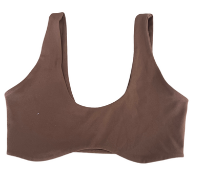 Brown Joah Brown sports bra, size S/M, excellent condition.