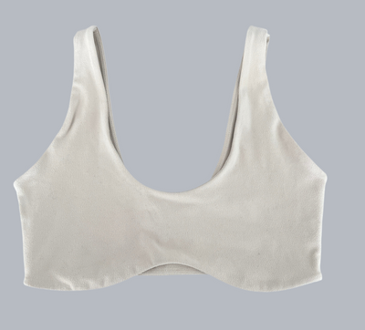 Joah Brown sports bra in stone color size S/M.